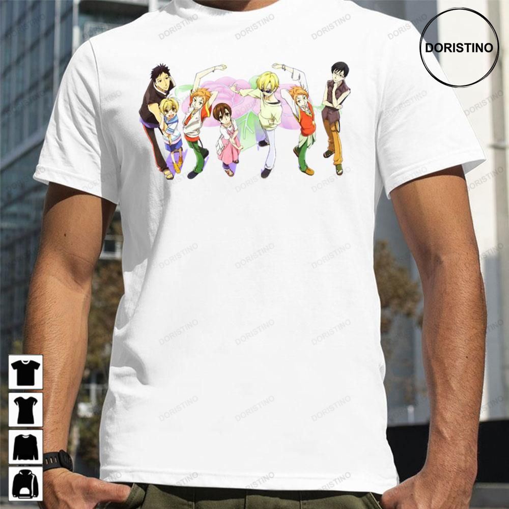 Characters Ouran High School Host Club Limited Edition T-shirts